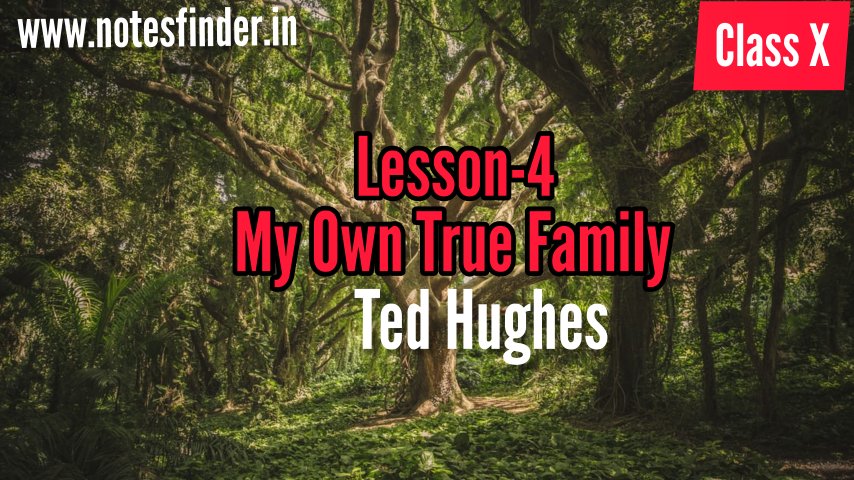 My Own True Family (Class 10) All Questions- Answers | Extra Questions Solved