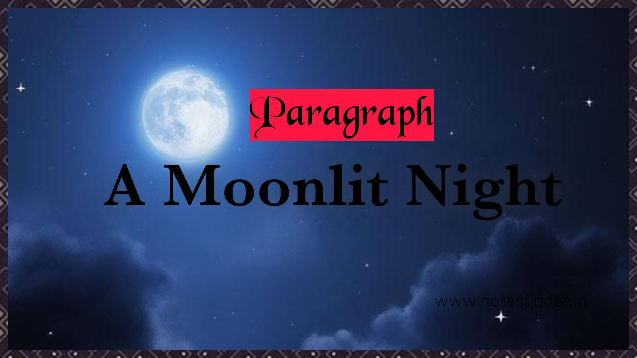 A Moonlit Night | Paragraph
